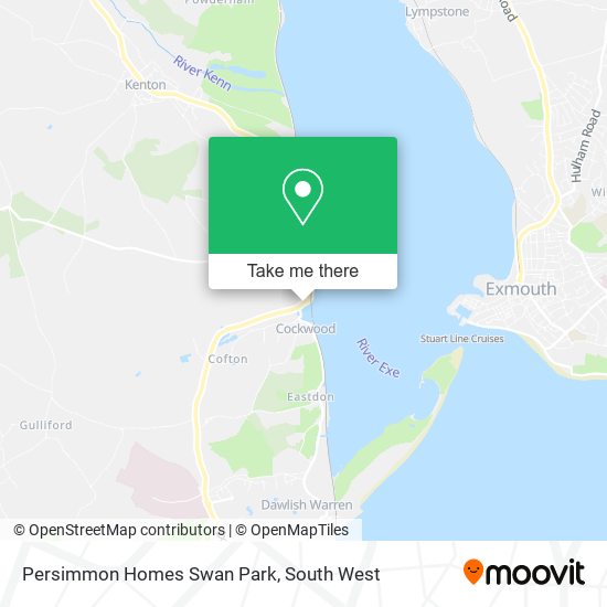 Persimmon Homes Swan Park map