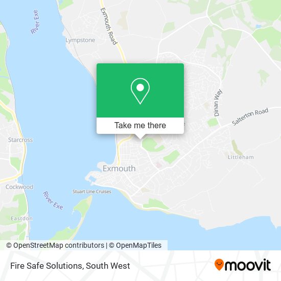 Fire Safe Solutions map