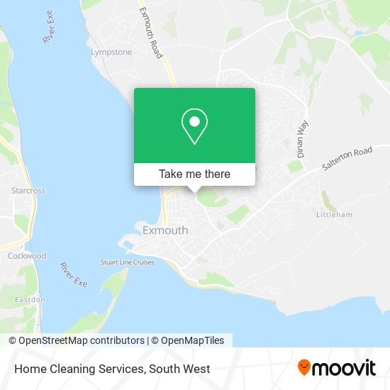 Home Cleaning Services map