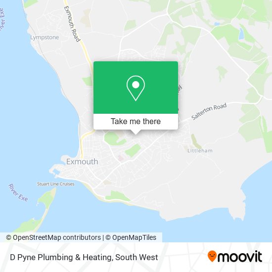 D Pyne Plumbing & Heating map