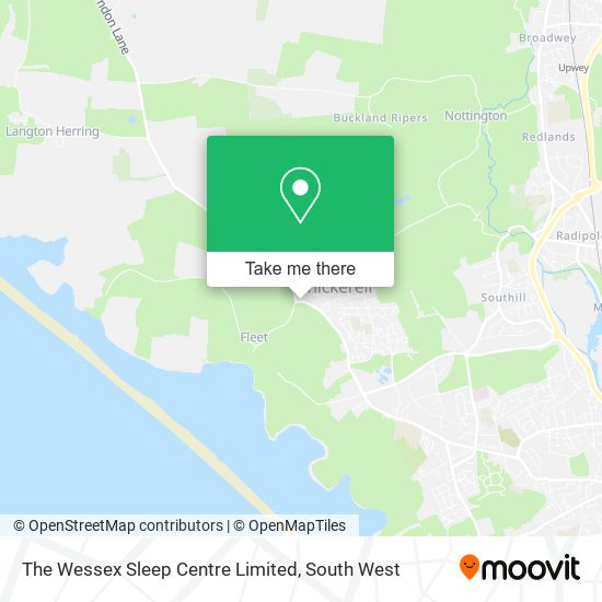 The Wessex Sleep Centre Limited map