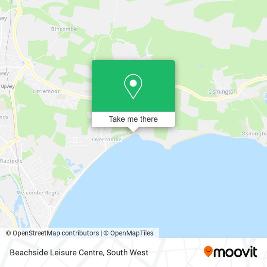 Beachside Leisure Centre map