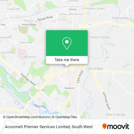 Acoometi Premier Services Limited map