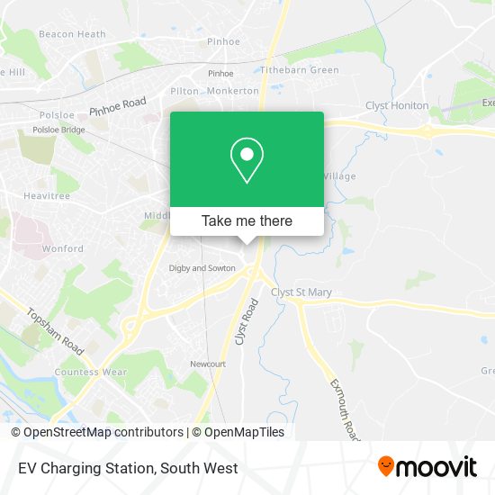 EV Charging Station map