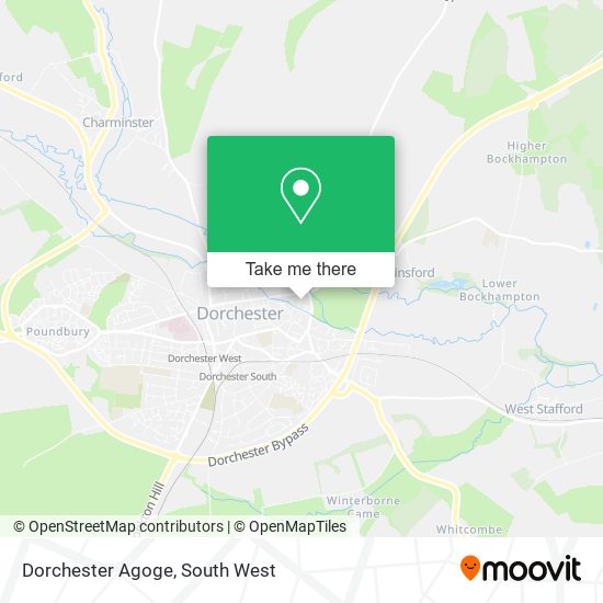 Dorchester Agoge map