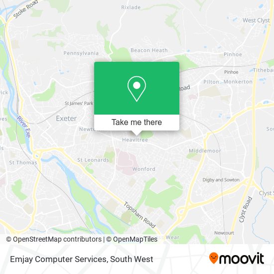 Emjay Computer Services map