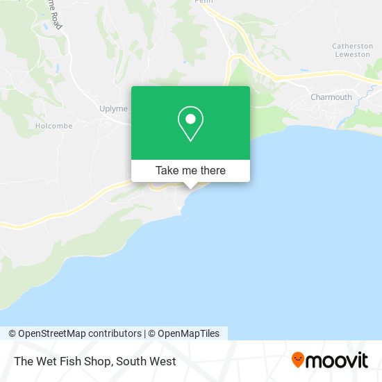 The Wet Fish Shop map