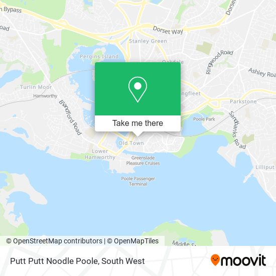 Putt Putt Noodle Poole map