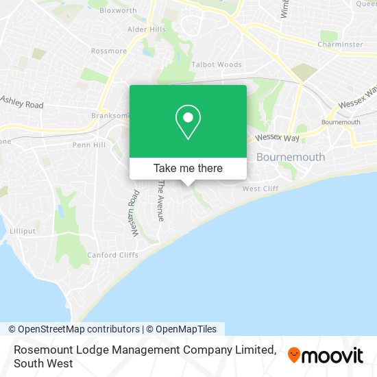 Rosemount Lodge Management Company Limited map