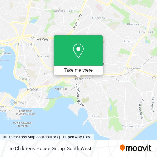The Childrens House Group map