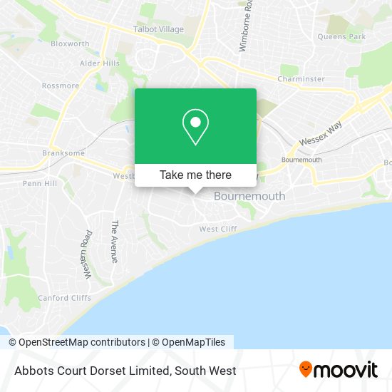 Abbots Court Dorset Limited map