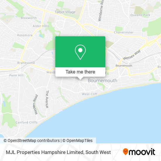 MJL Properties Hampshire Limited map