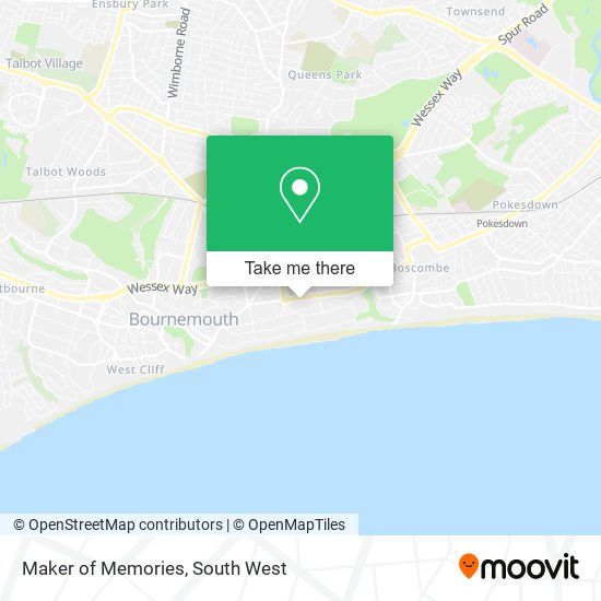 Maker of Memories map