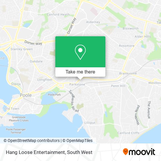 Hang Loose Entertainment map