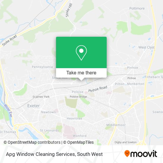 Apg Window Cleaning Services map