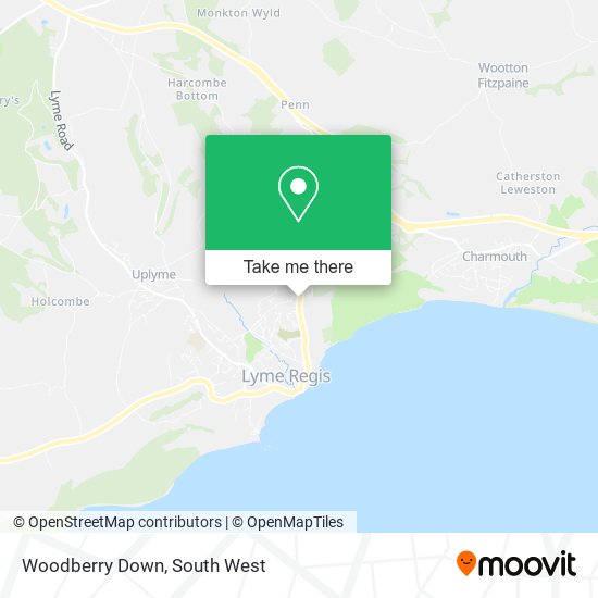 Woodberry Down map