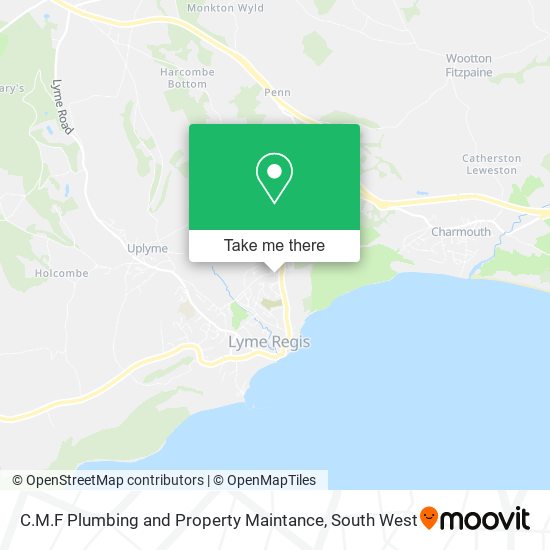 C.M.F Plumbing and Property Maintance map