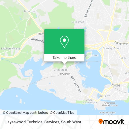 Hayeswood Technical Services map