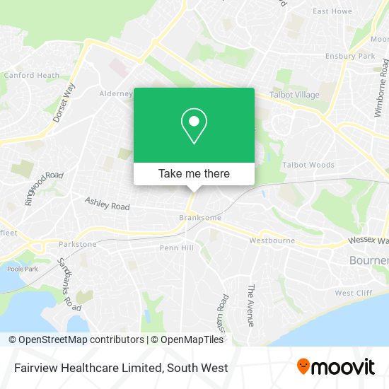 Fairview Healthcare Limited map