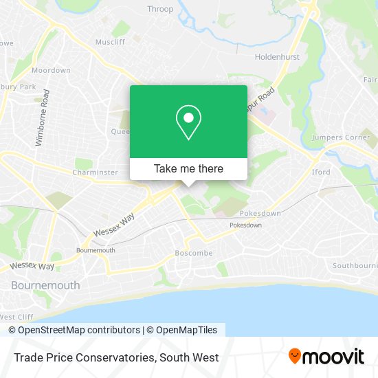 Trade Price Conservatories map