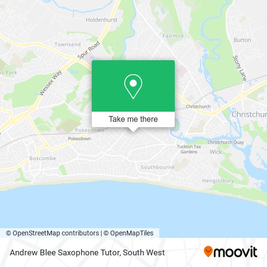 Andrew Blee Saxophone Tutor map