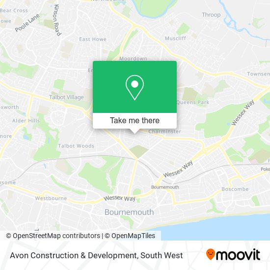 Avon Construction & Development map