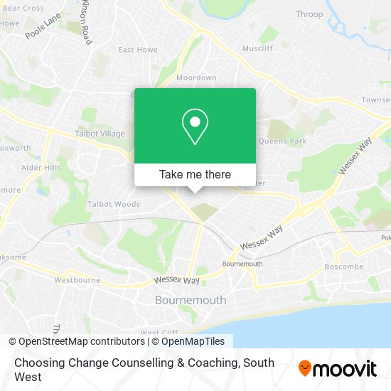 Choosing Change Counselling & Coaching map