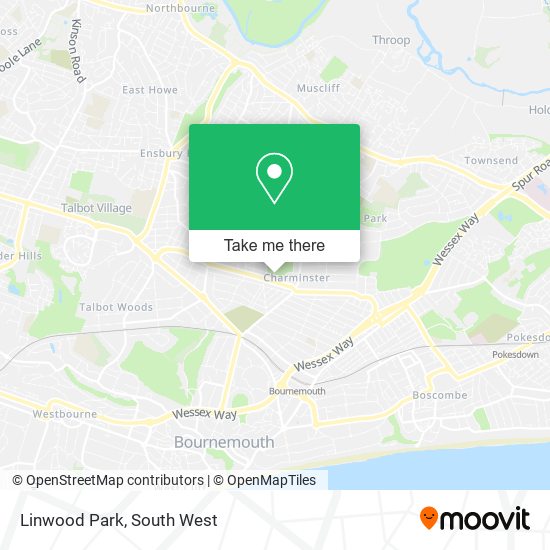Linwood Park map