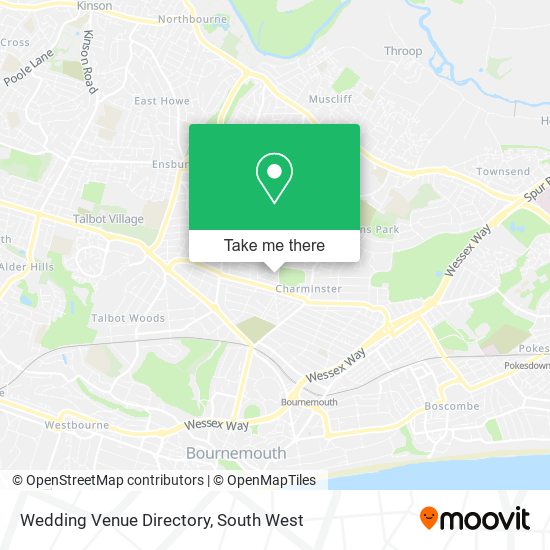Wedding Venue Directory map
