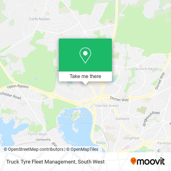 Truck Tyre Fleet Management map