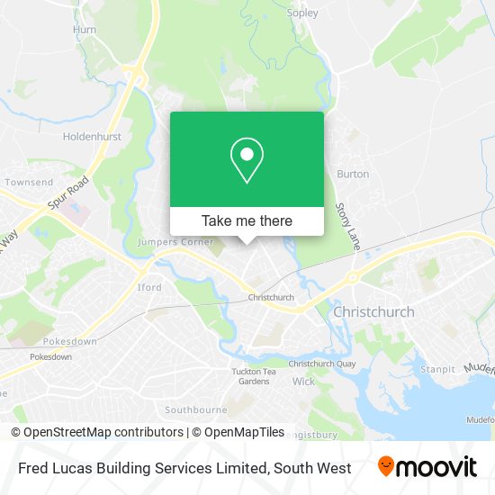Fred Lucas Building Services Limited map