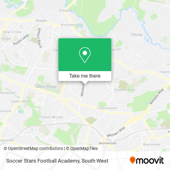 Soccer Stars Football Academy map