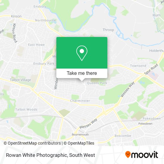 Rowan White Photographic map