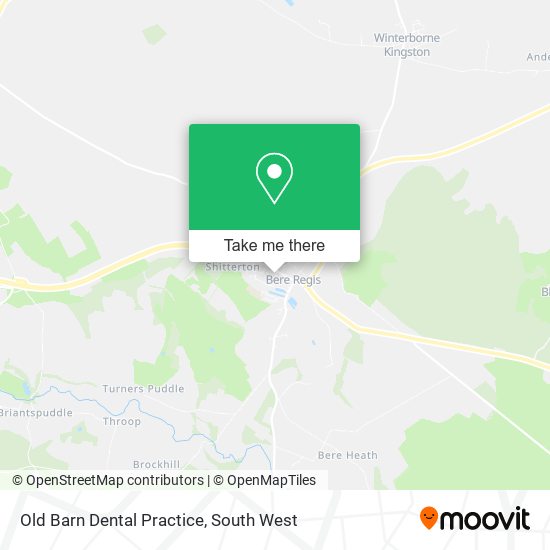 Old Barn Dental Practice map