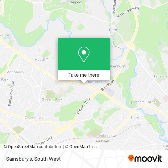 Sainsbury's map