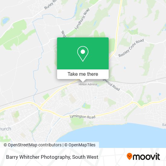 Barry Whitcher Photography map