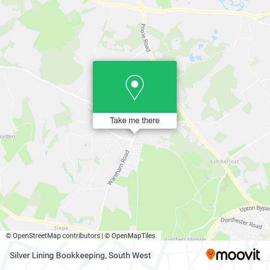 Silver Lining Bookkeeping map