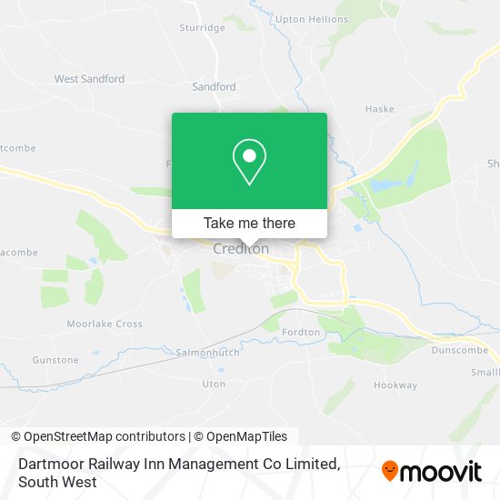 Dartmoor Railway Inn Management Co Limited map