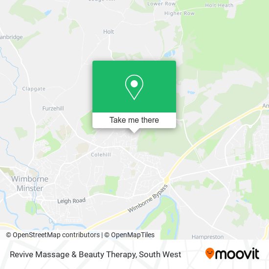 Revive Massage & Beauty Therapy map