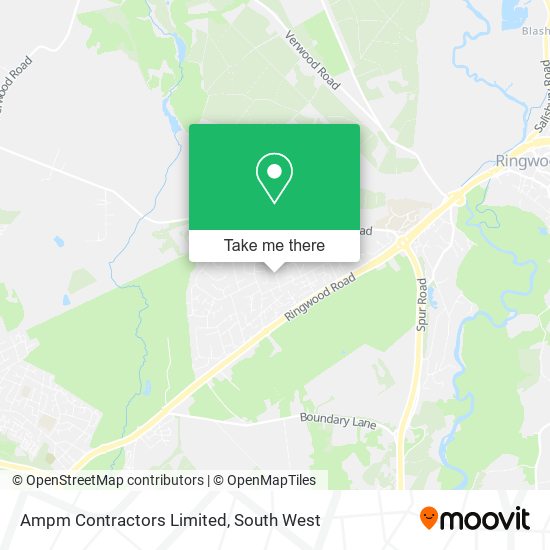 Ampm Contractors Limited map