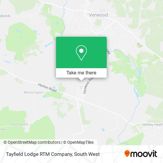 Tayfield Lodge RTM Company map