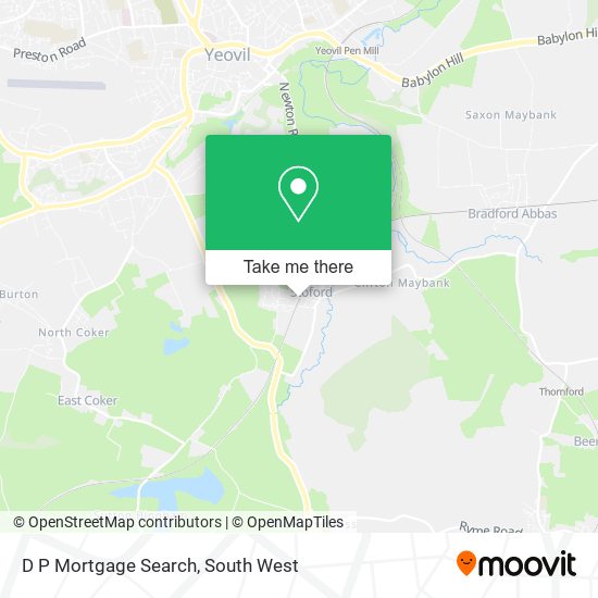 D P Mortgage Search map