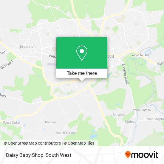 Daisy Baby Shop map
