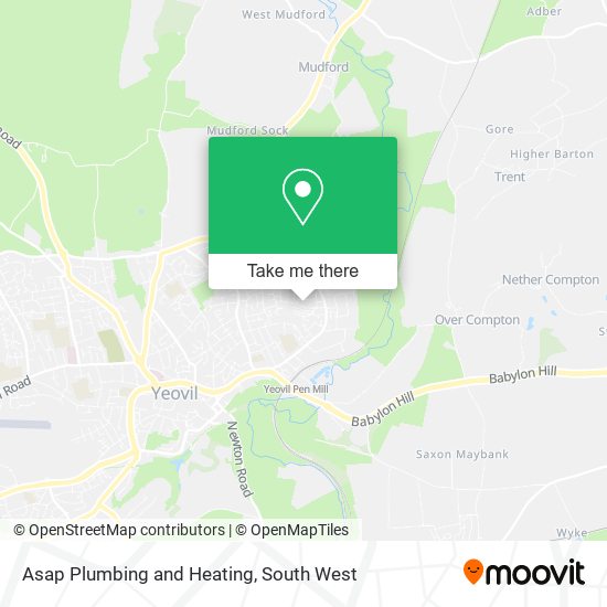 Asap Plumbing and Heating map