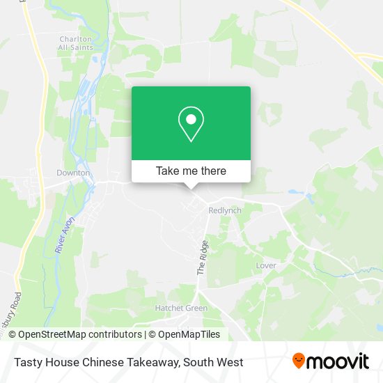 Tasty House Chinese Takeaway map