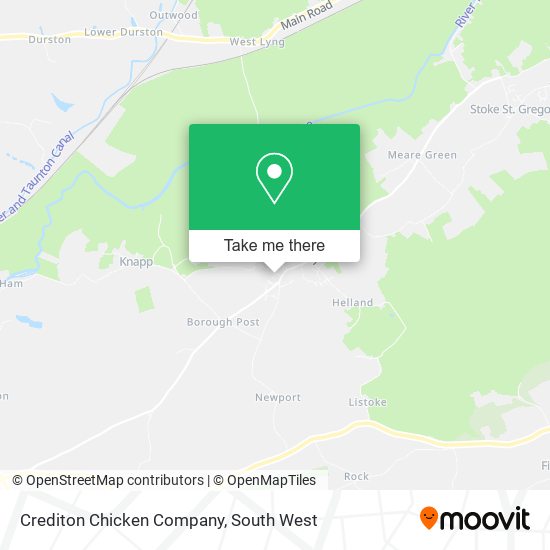 Crediton Chicken Company map