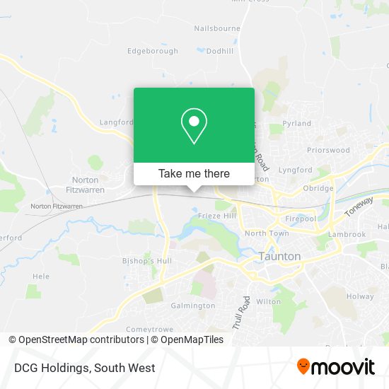 DCG Holdings map