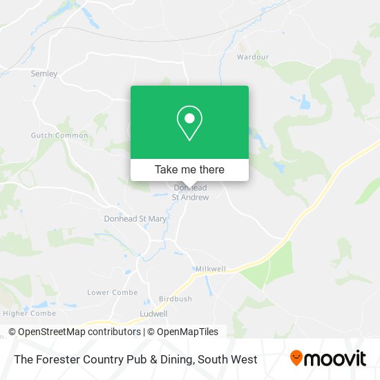 The Forester Country Pub & Dining map