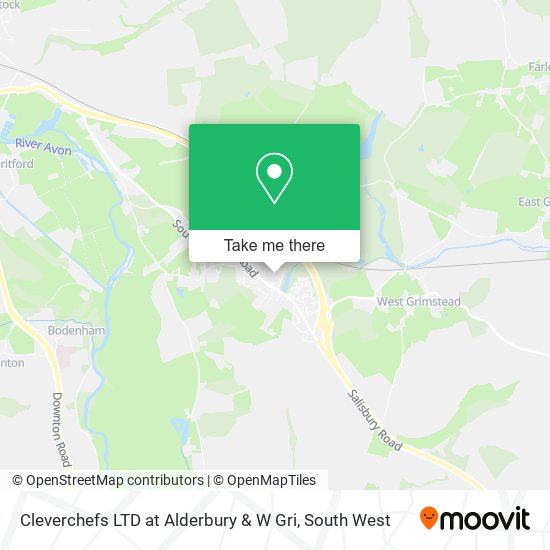 Cleverchefs LTD at Alderbury & W Gri map