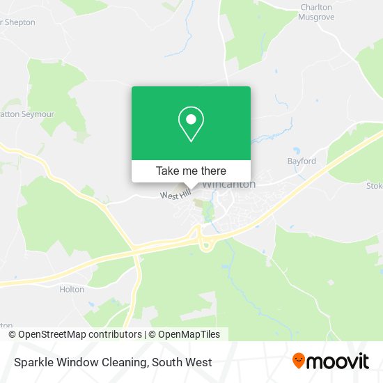 Sparkle Window Cleaning map